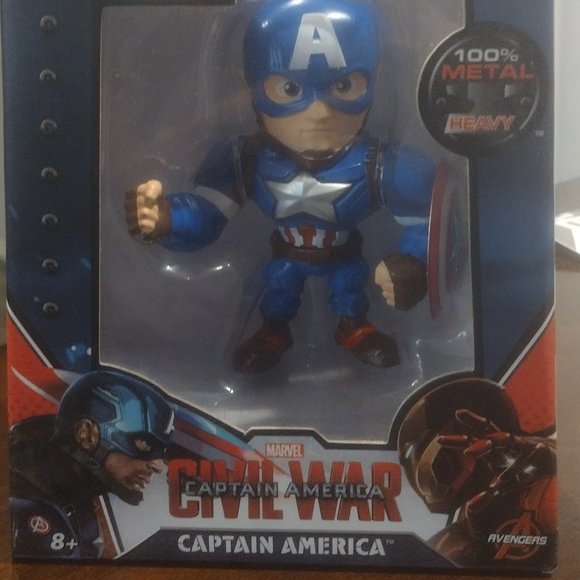 Captain America Metal Die Cast - Picture 4 of 4